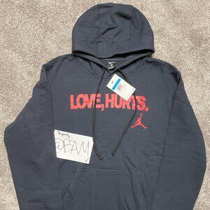 Black/Red - Nike Jordan Jalen Hurts Love Hurts Hoodie